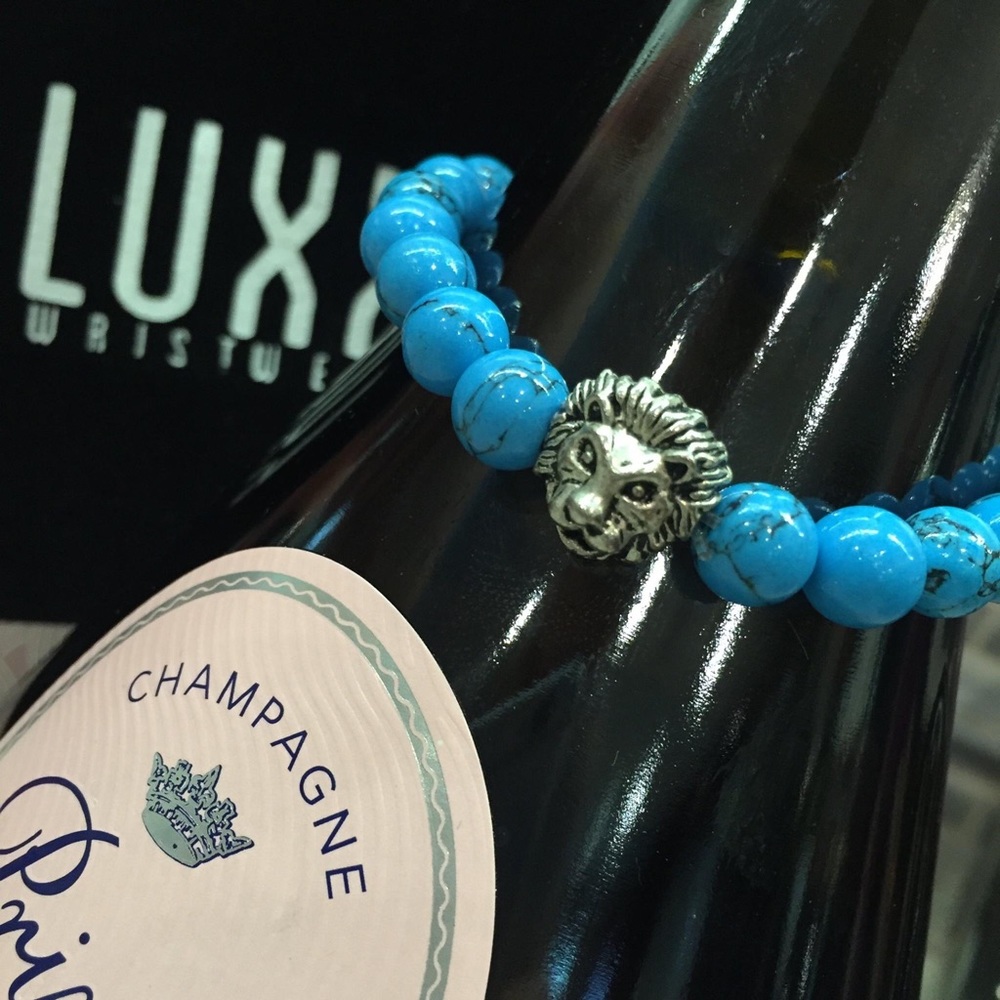 Blue Lion Bracelet